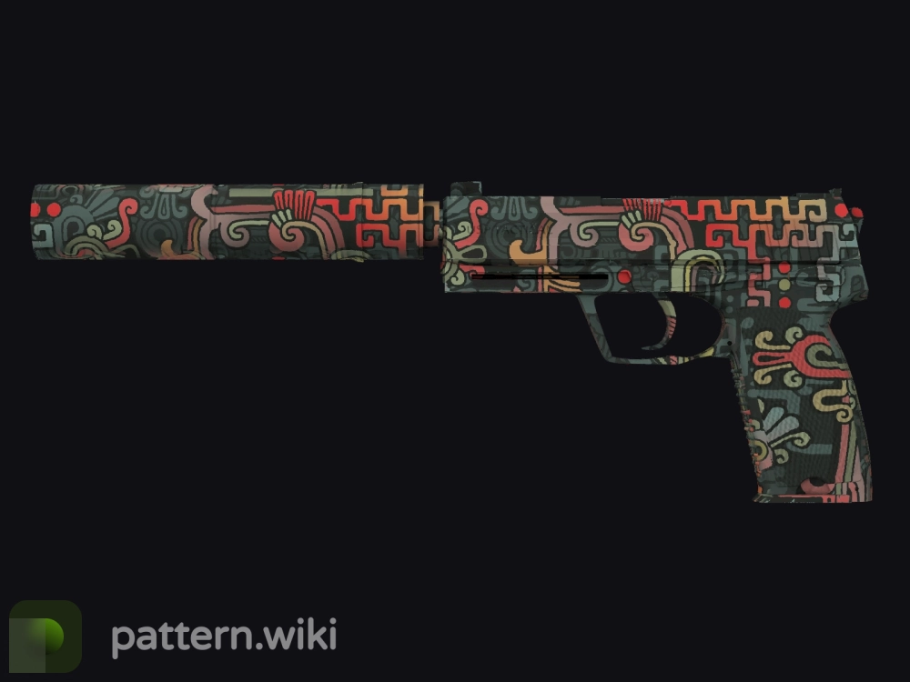 USP-S Ancient Visions seed 601