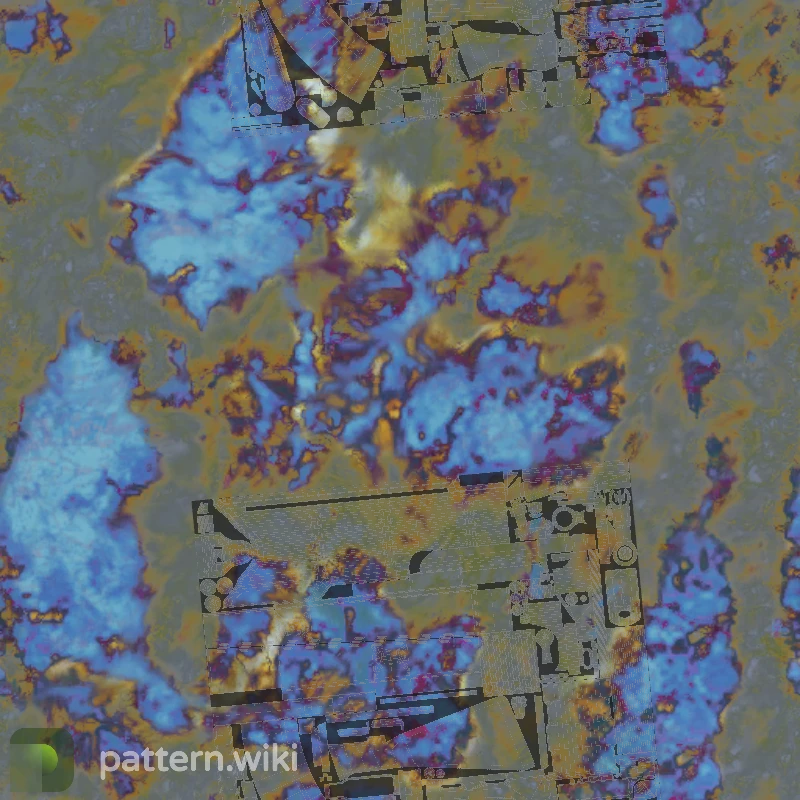 AK-47 Case Hardened seed 673 pattern template