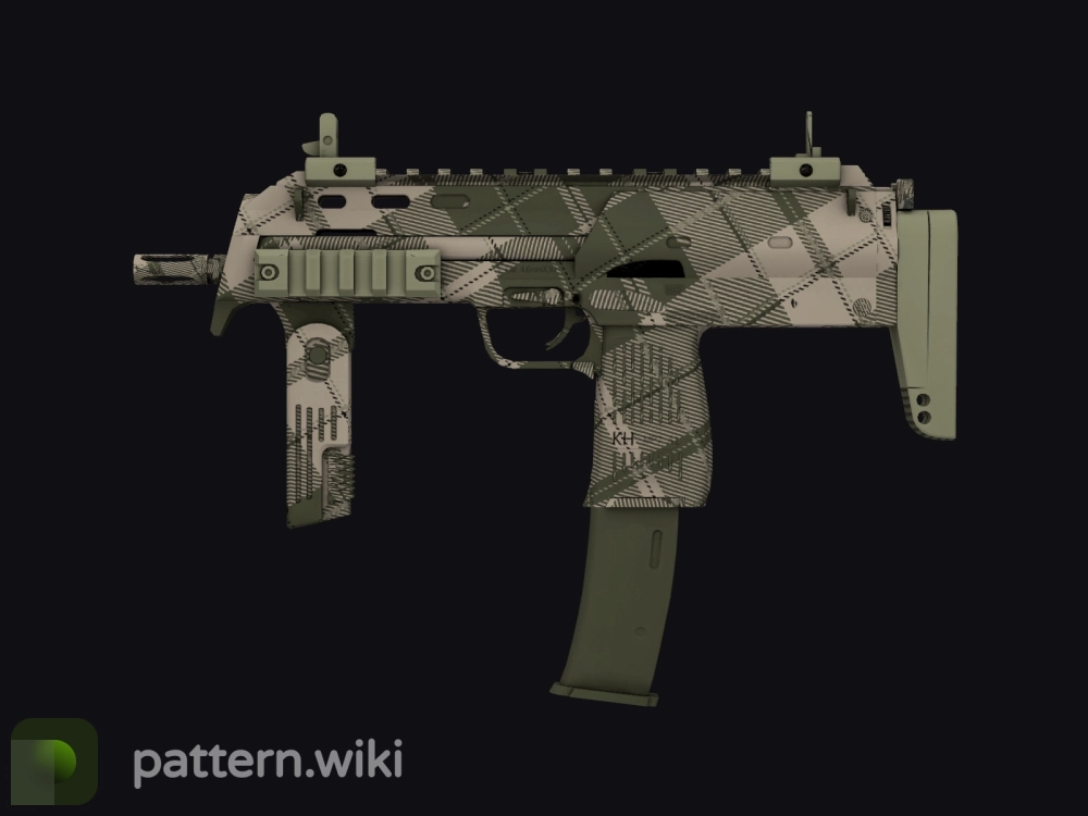 MP7 Olive Plaid seed 924