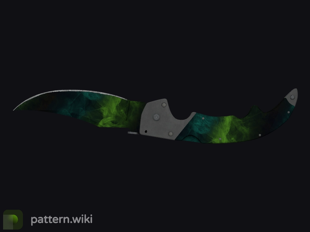 Falchion Knife Gamma Doppler seed 355