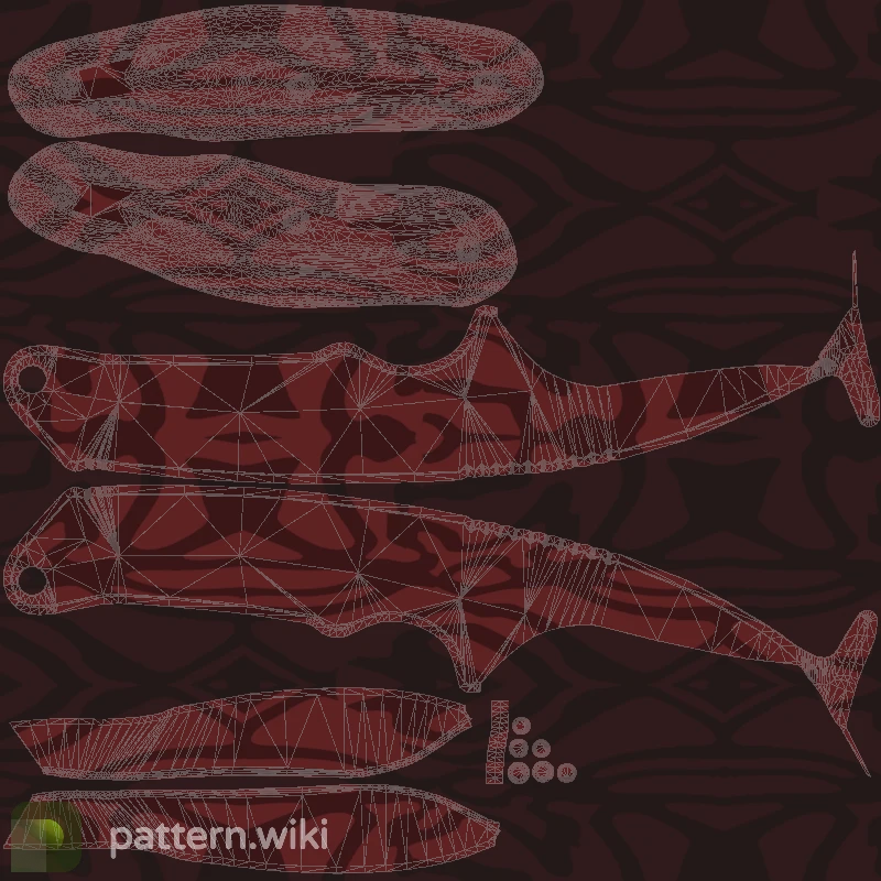 Gut Knife Slaughter seed 981 pattern template