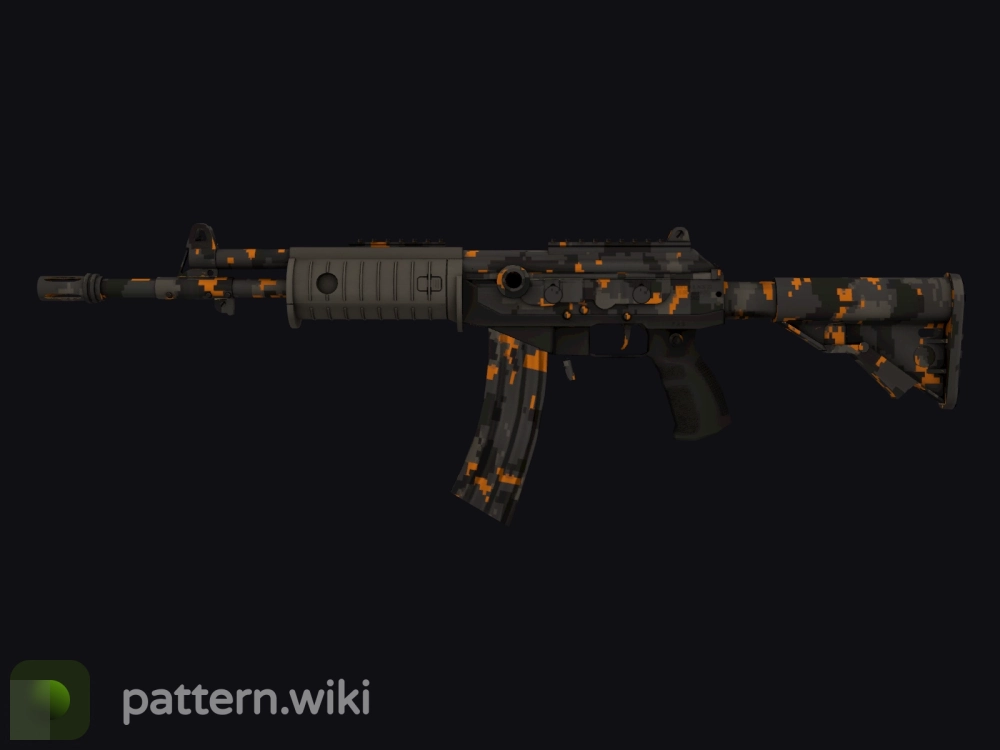 Galil AR Orange DDPAT seed 976