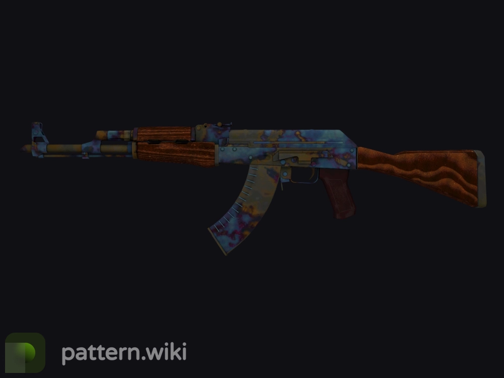 AK-47 Case Hardened seed 139