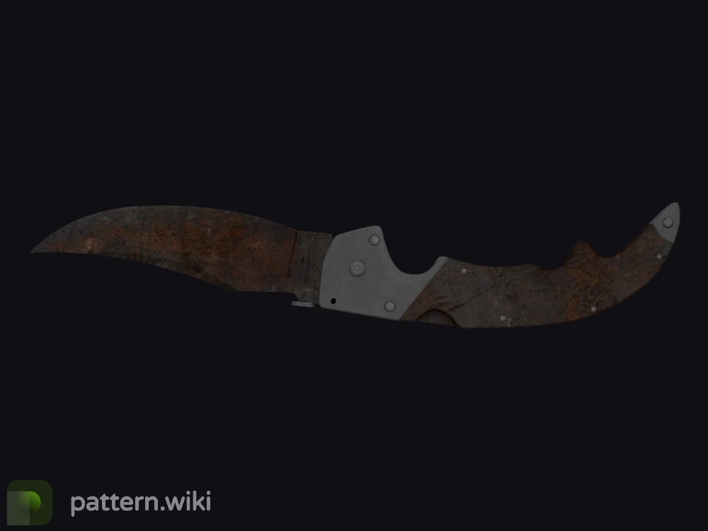 Falchion Knife Rust Coat seed 447