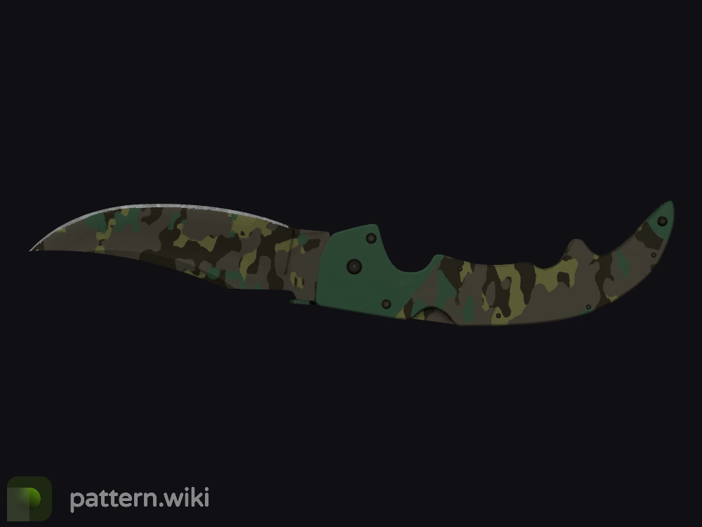 Falchion Knife Boreal Forest seed 622