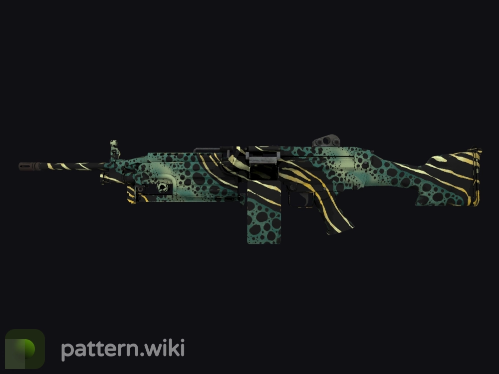 M249 Emerald Poison Dart seed 578