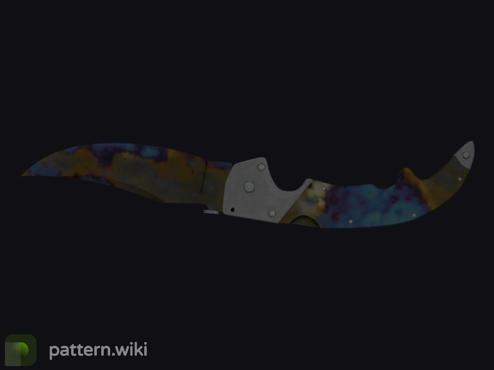 Falchion Knife Case Hardened seed 298