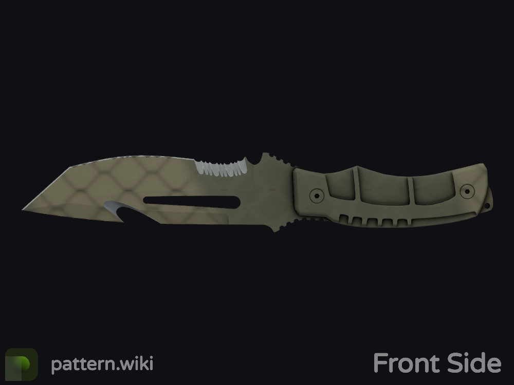 Survival Knife Safari Mesh seed 686