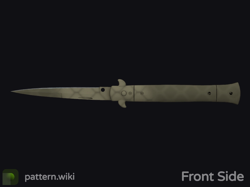 Stiletto Knife Safari Mesh seed 336