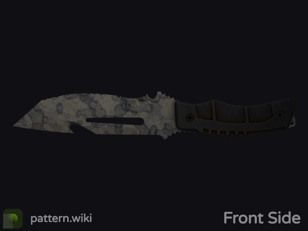 Survival Knife Stained seed 643