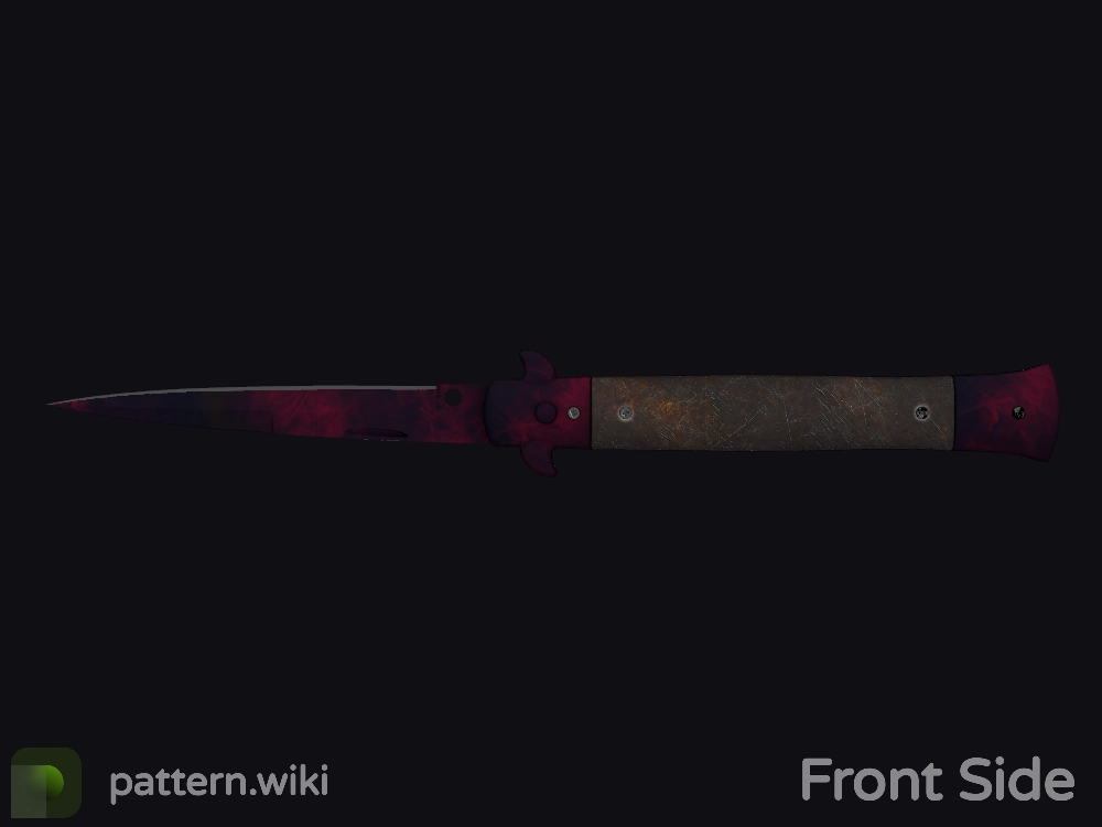 Stiletto Knife Doppler seed 986