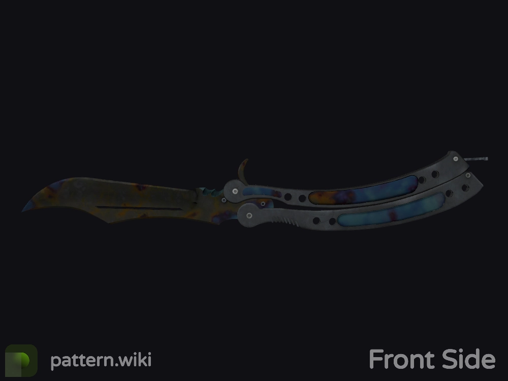 Butterfly Knife Case Hardened seed 71