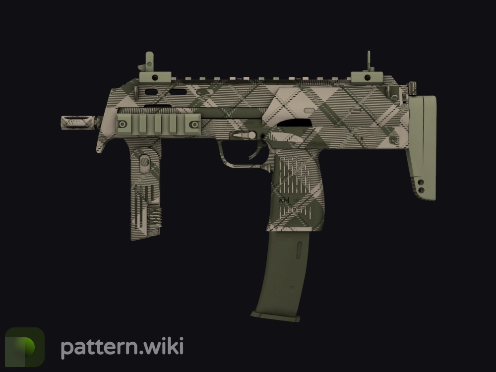 MP7 Olive Plaid seed 922