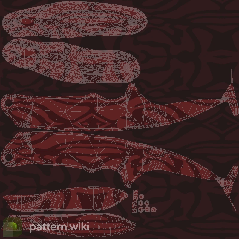 Gut Knife Slaughter seed 16 pattern template