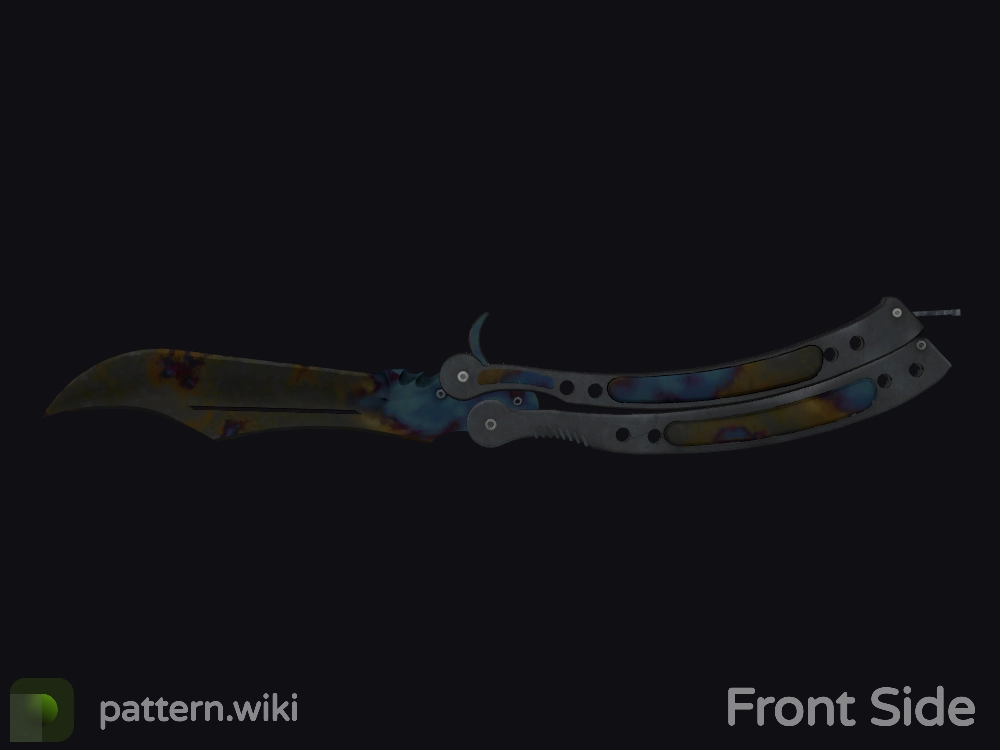 Butterfly Knife Case Hardened seed 164