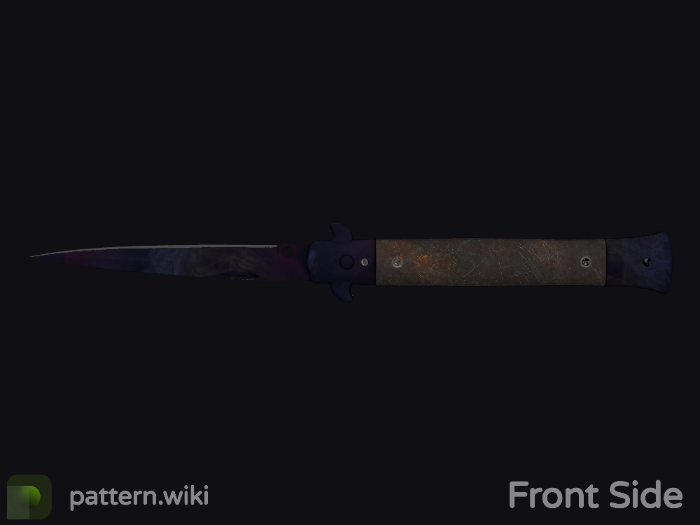 Stiletto Knife Doppler seed 769