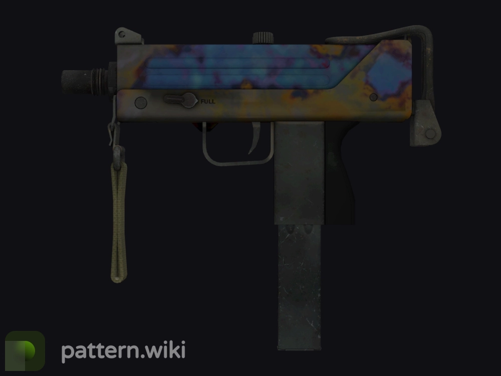 MAC-10 Case Hardened seed 190