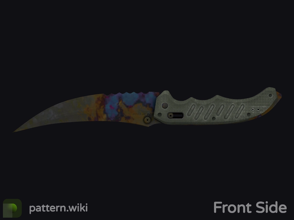 Flip Knife Case Hardened seed 489