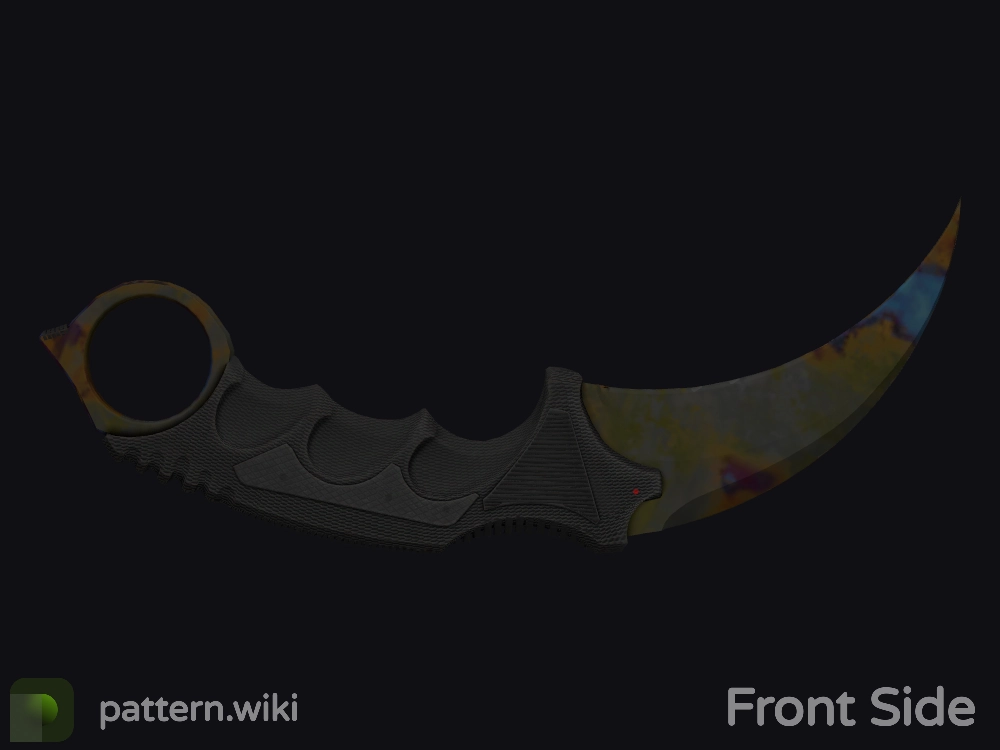 Karambit Case Hardened seed 482