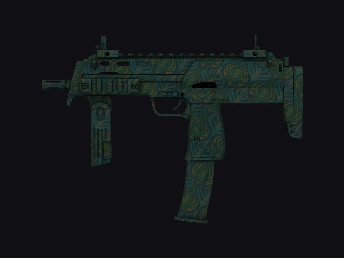MP7 Teal Blossom preview