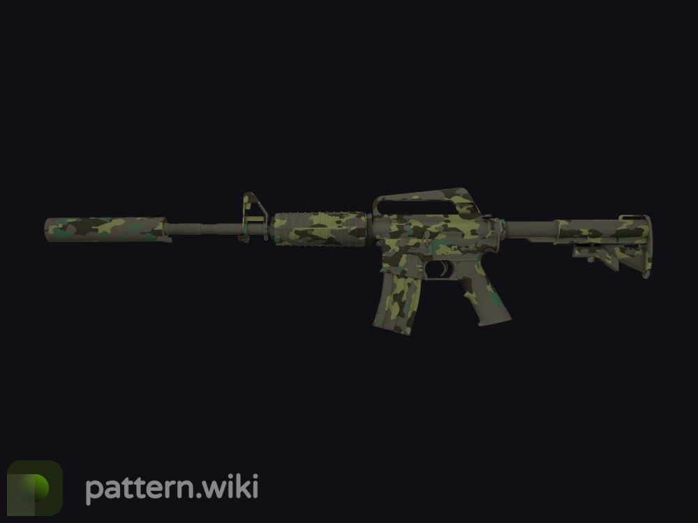 M4A1-S Boreal Forest seed 124