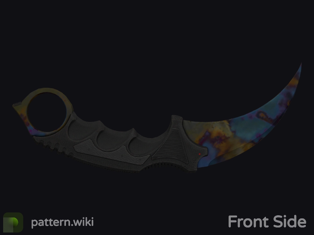 Karambit Case Hardened seed 840