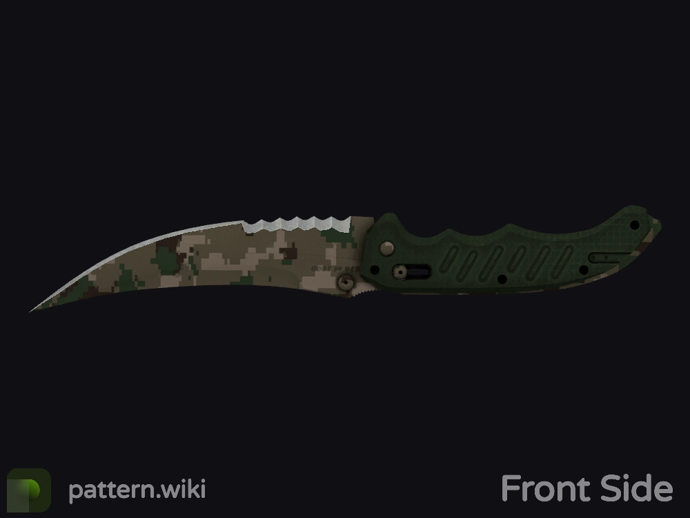 Flip Knife Forest DDPAT seed 34