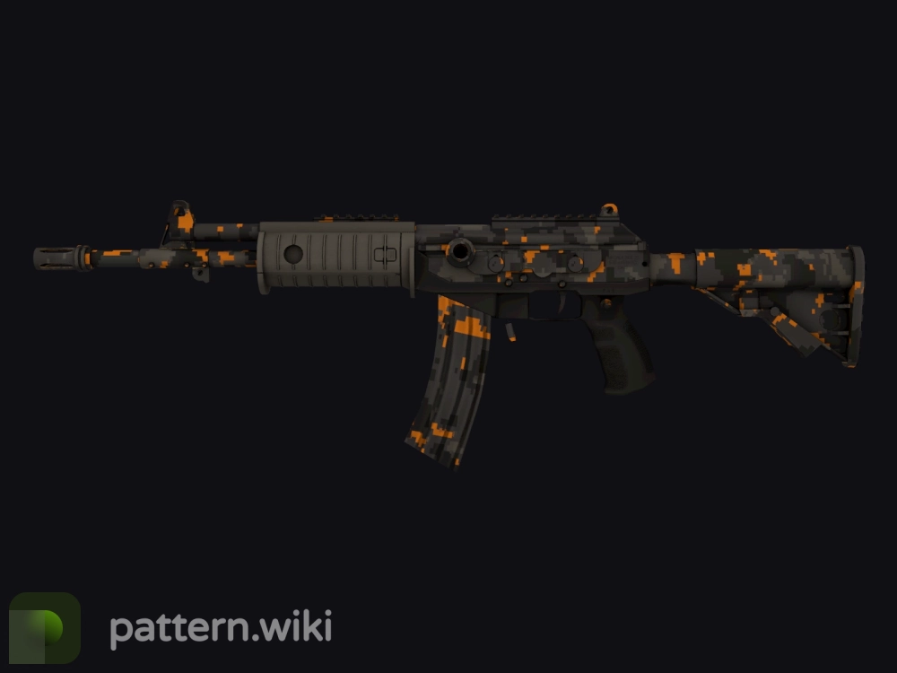 Galil AR Orange DDPAT seed 892