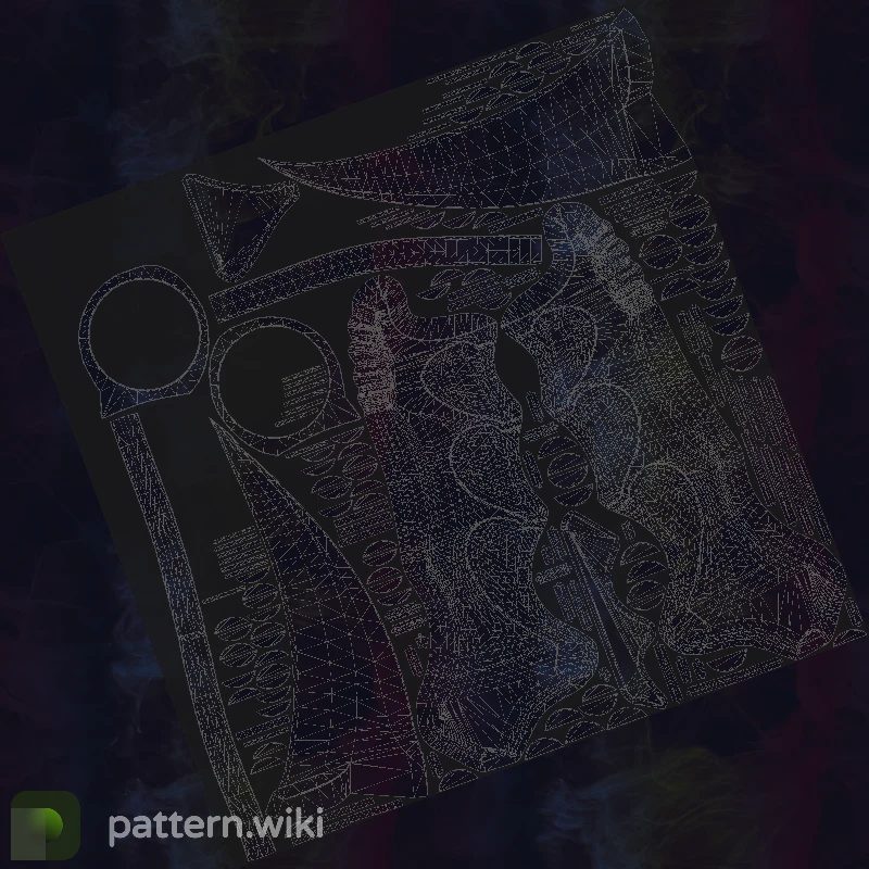 Karambit Doppler seed 20 pattern template