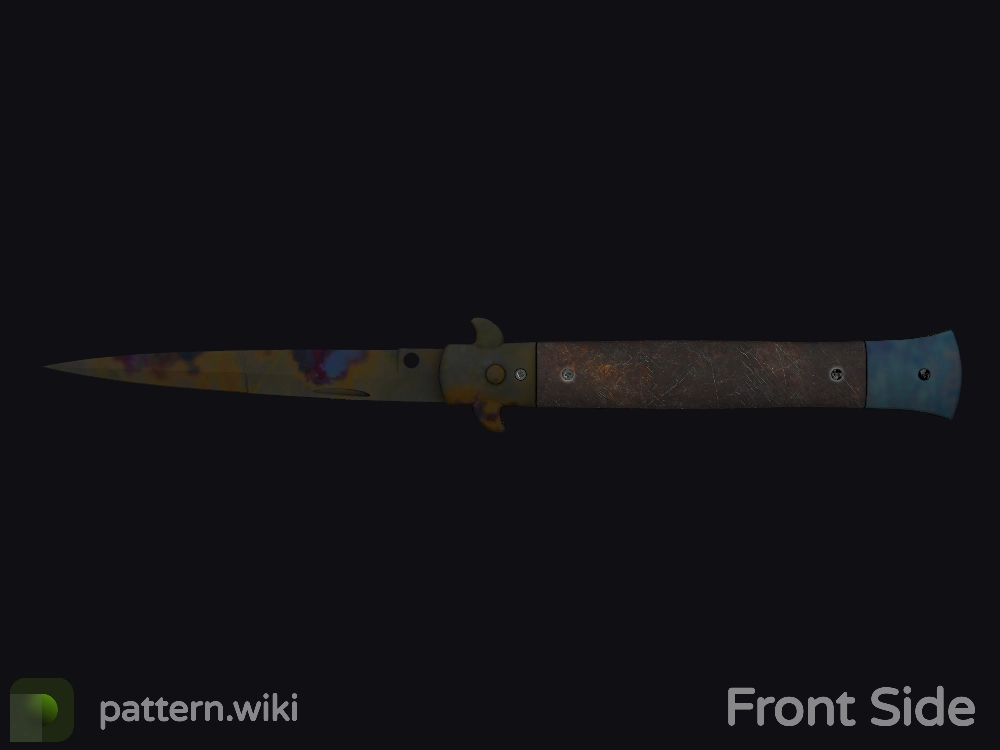 Stiletto Knife Case Hardened seed 923