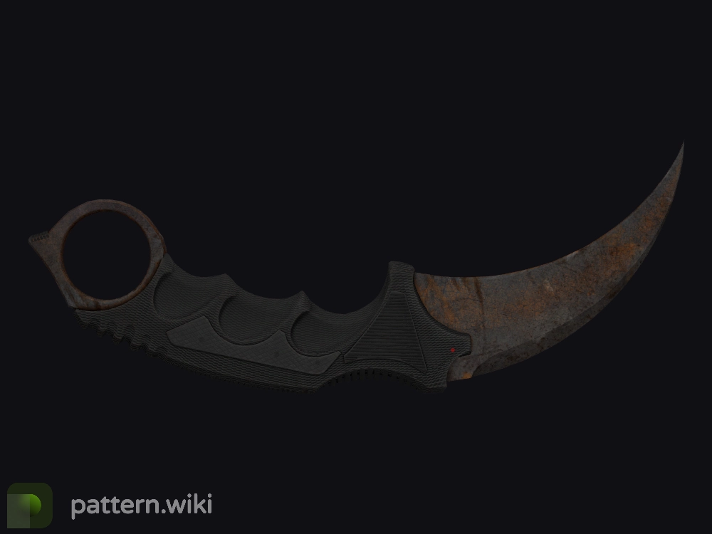 Karambit Rust Coat seed 224