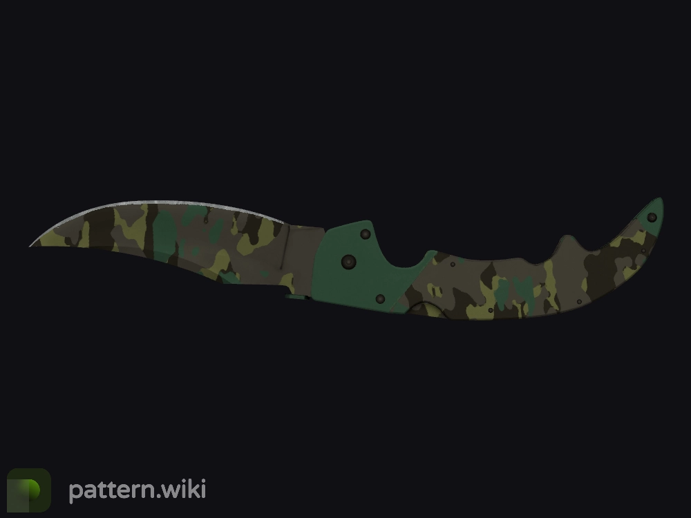 Falchion Knife Boreal Forest seed 241