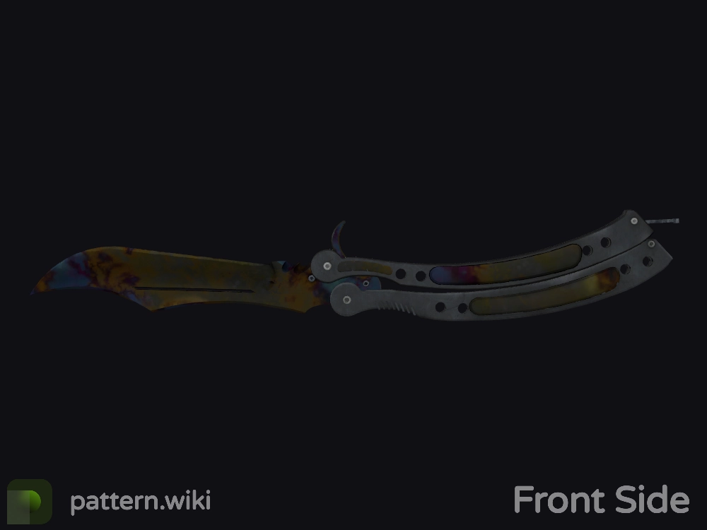 Butterfly Knife Case Hardened seed 217