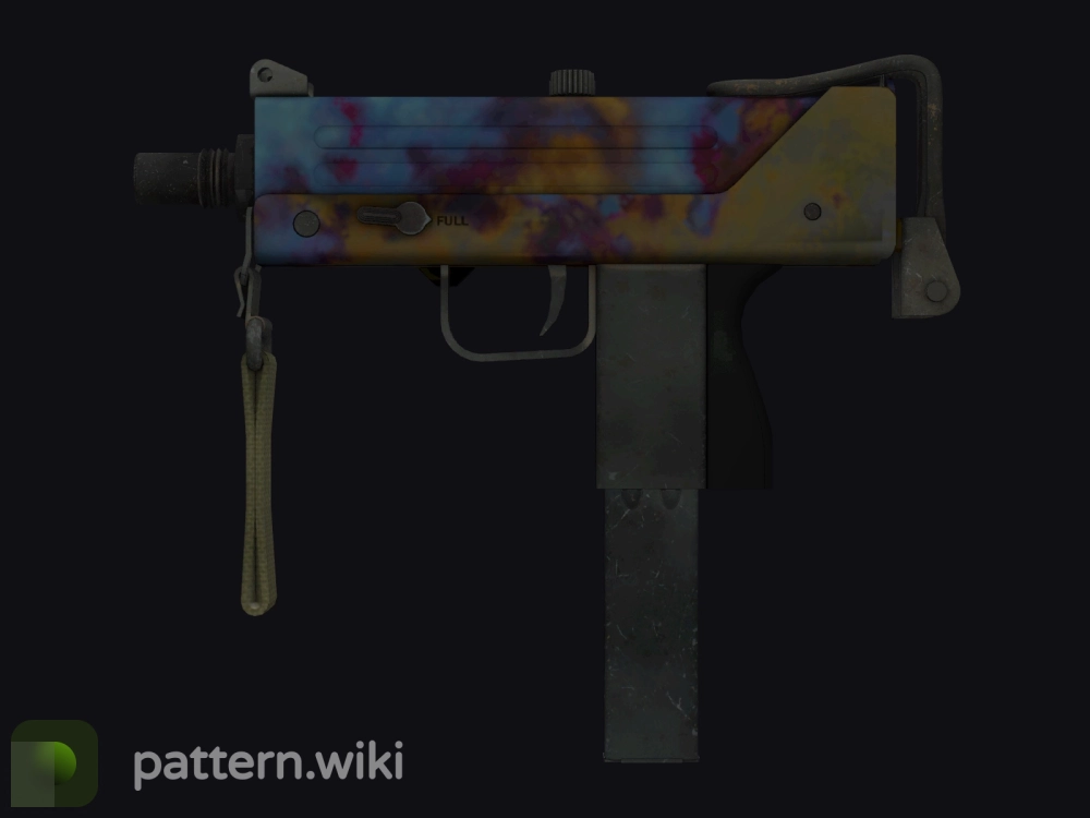 MAC-10 Case Hardened seed 28