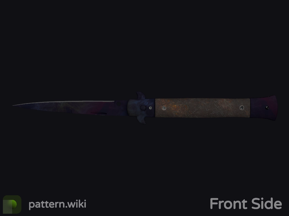 Stiletto Knife Doppler seed 109