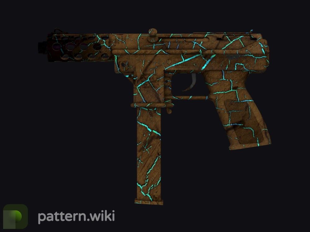 Tec-9 Cracked Opal seed 756