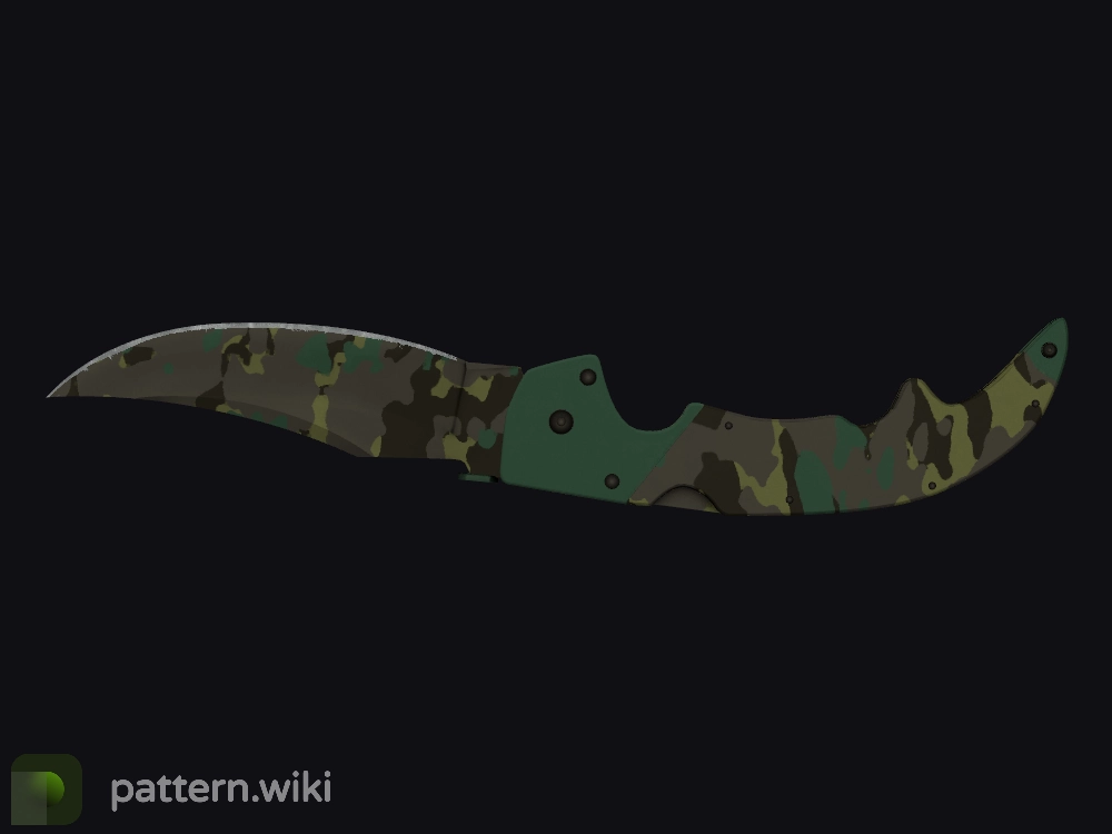 Falchion Knife Boreal Forest seed 398