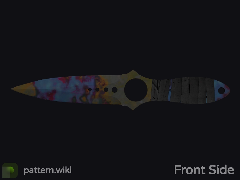 Skeleton Knife Case Hardened seed 57