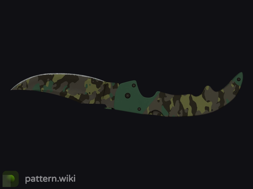 Falchion Knife Boreal Forest seed 763