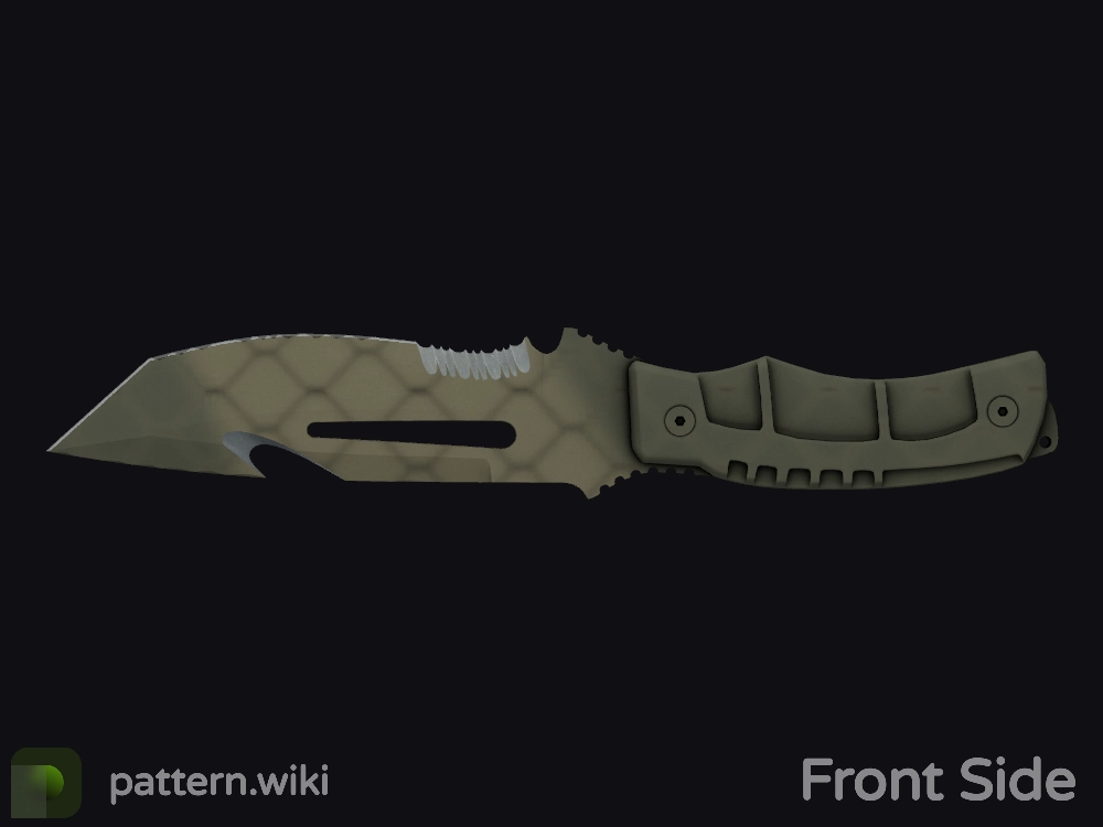 Survival Knife Safari Mesh seed 704