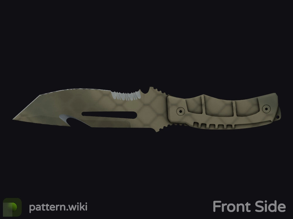 Survival Knife Safari Mesh seed 711