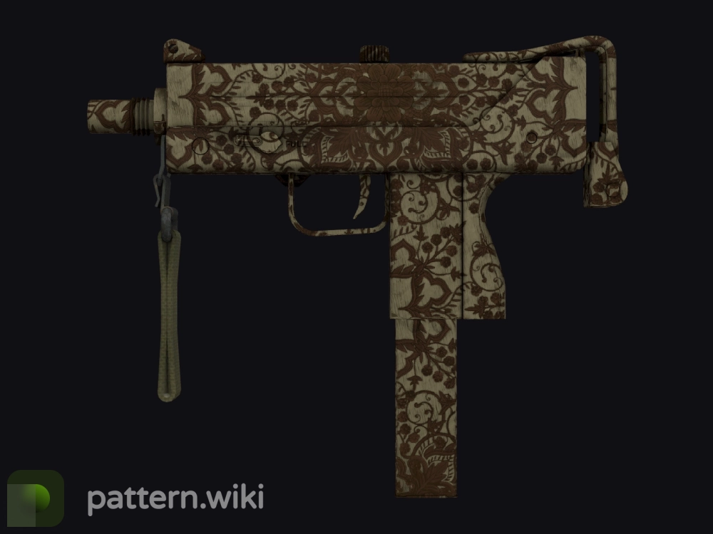 MAC-10 Sienna Damask seed 877