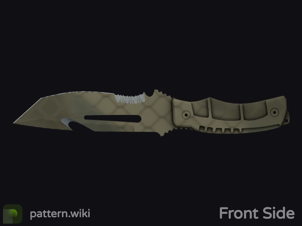 Survival Knife Safari Mesh seed 642