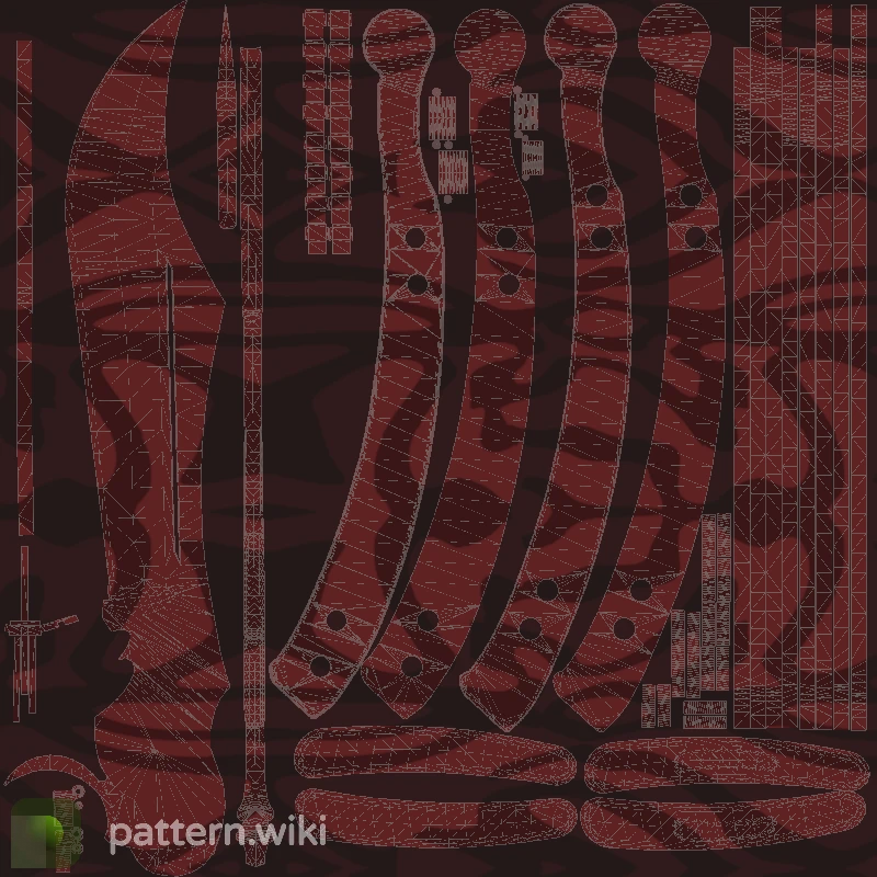 Butterfly Knife Slaughter seed 930 pattern template