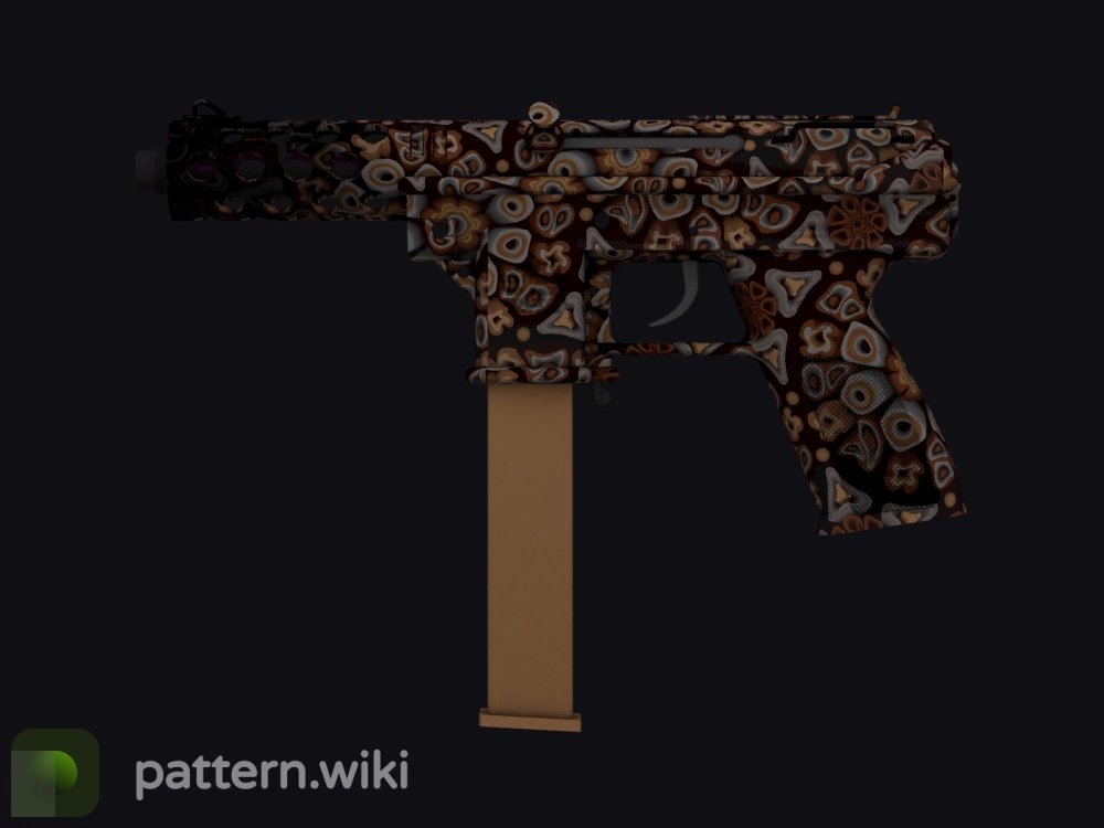 Tec-9 Orange Murano seed 301