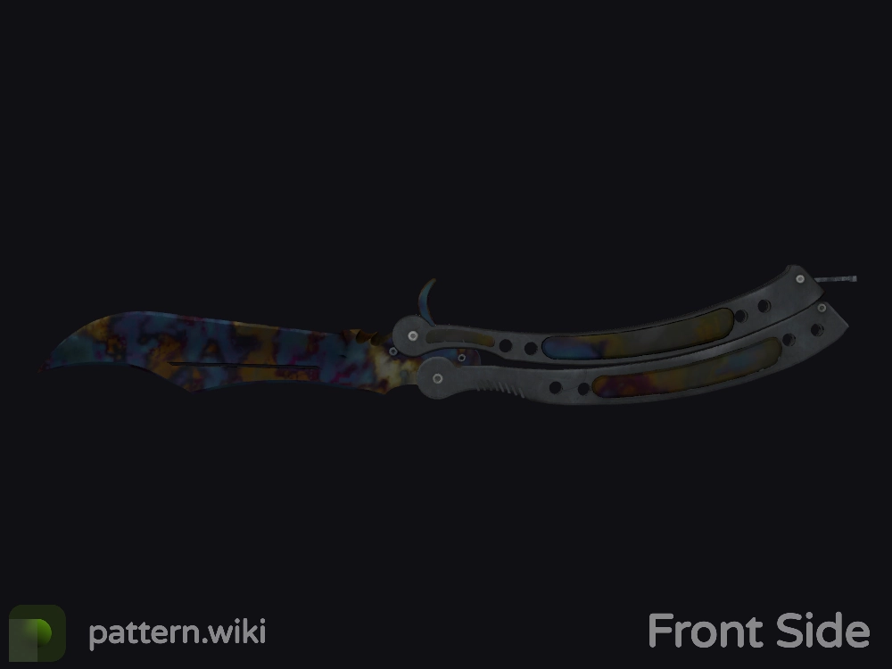 Butterfly Knife Case Hardened seed 521