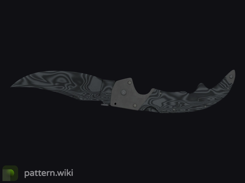 Falchion Knife Damascus Steel seed 24