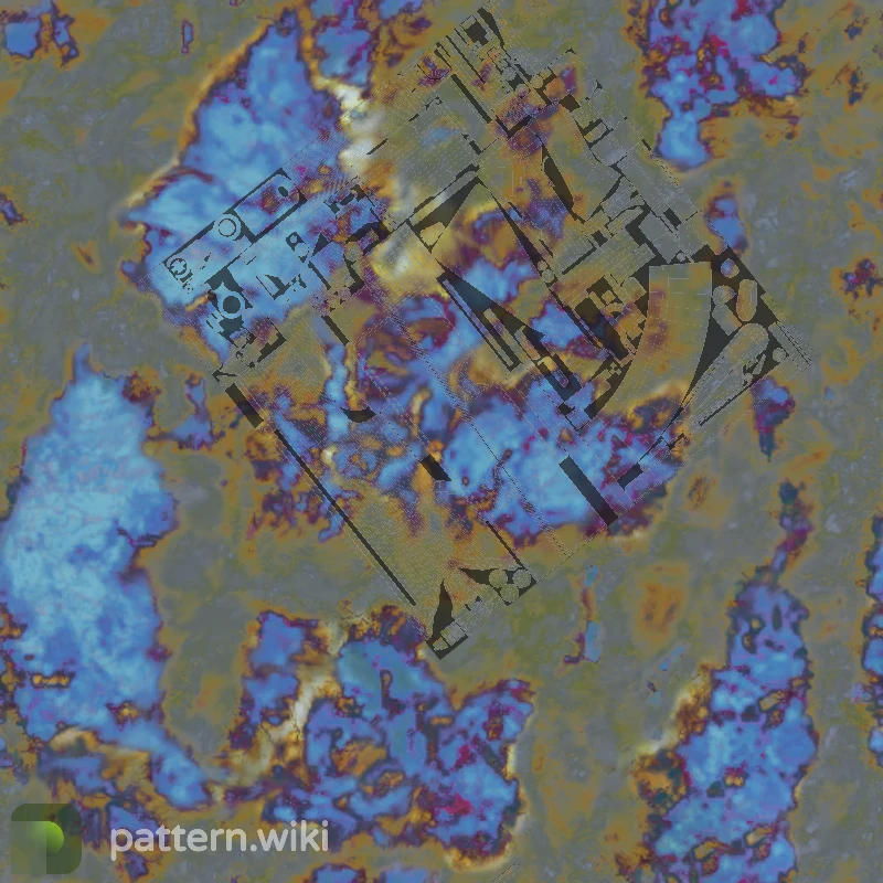 AK-47 Case Hardened seed 816 pattern template