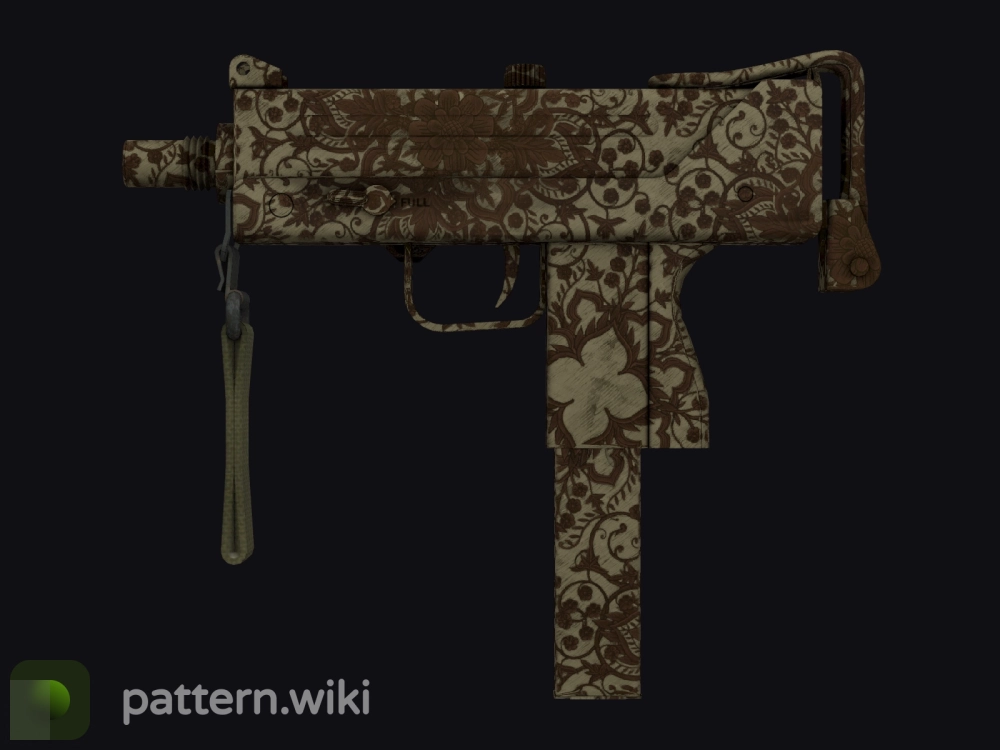 MAC-10 Sienna Damask seed 263