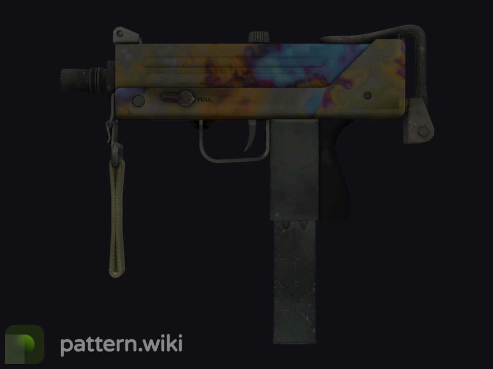 MAC-10 Case Hardened seed 446